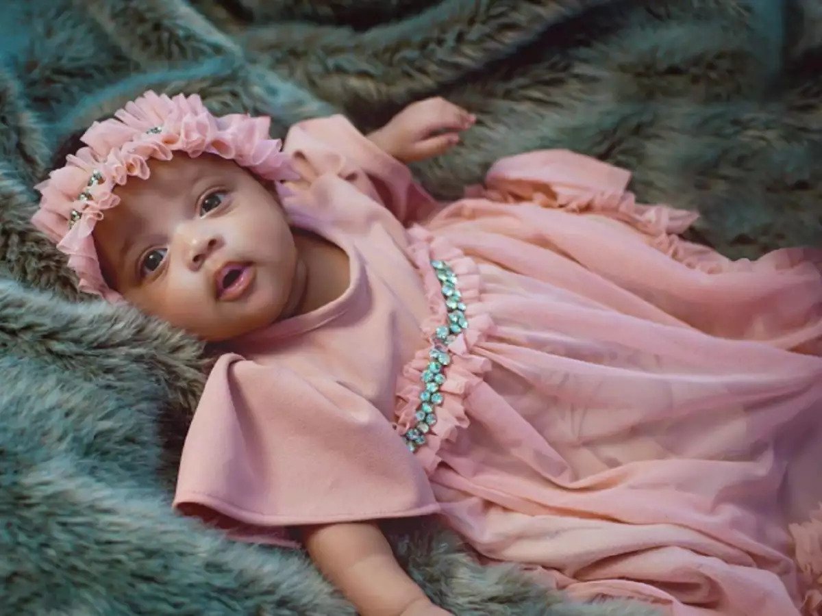 Usain Bolt's daughter Olympia