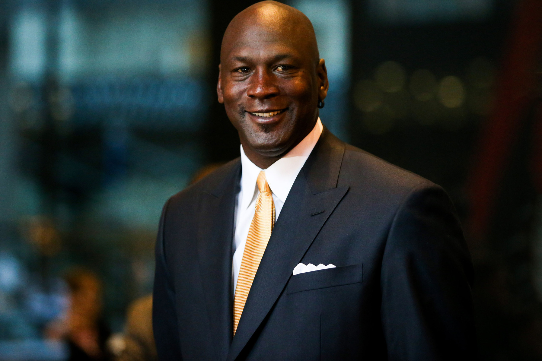 Michael Jordan dressed formally