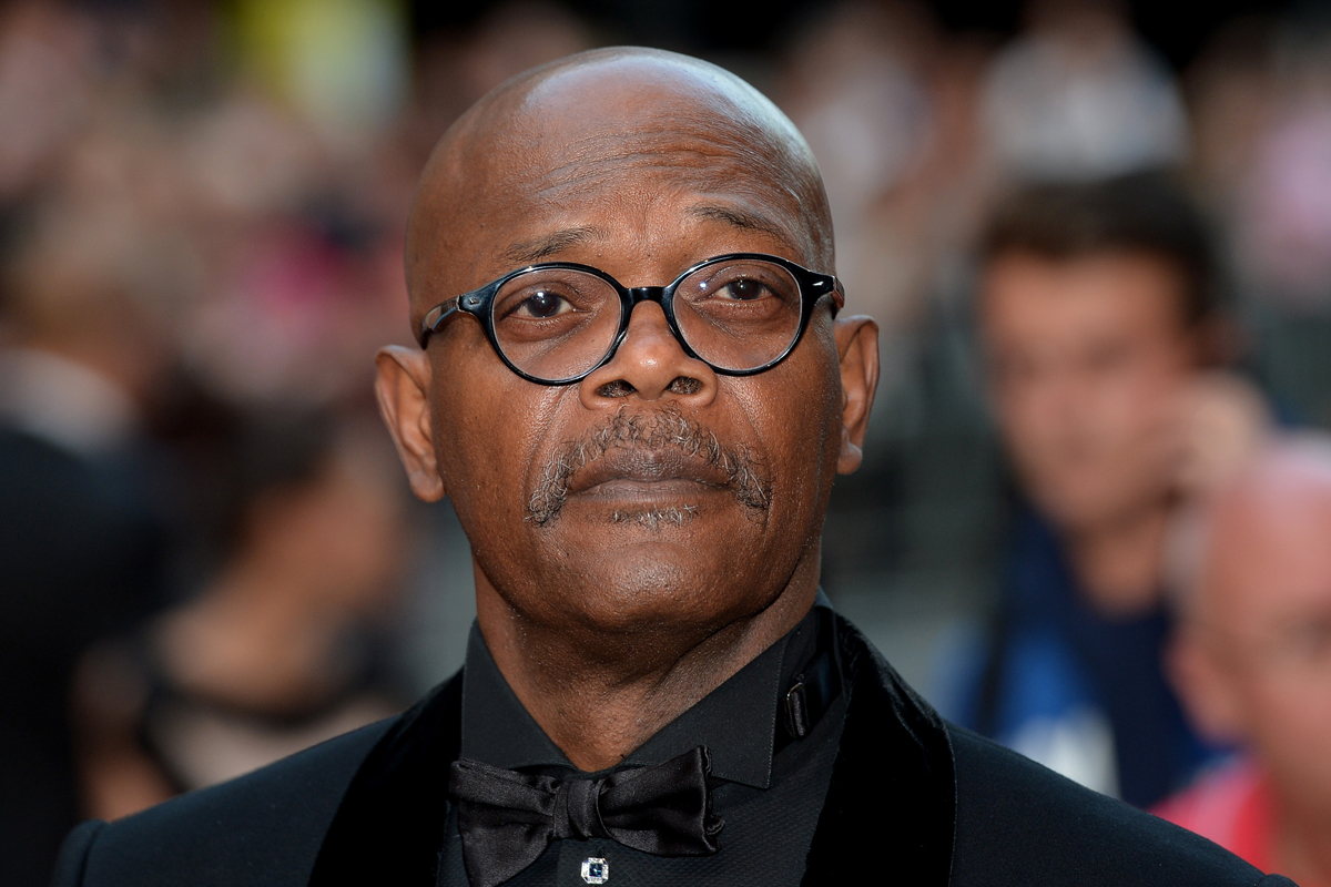 Samuel L. Jackson on the red carpet