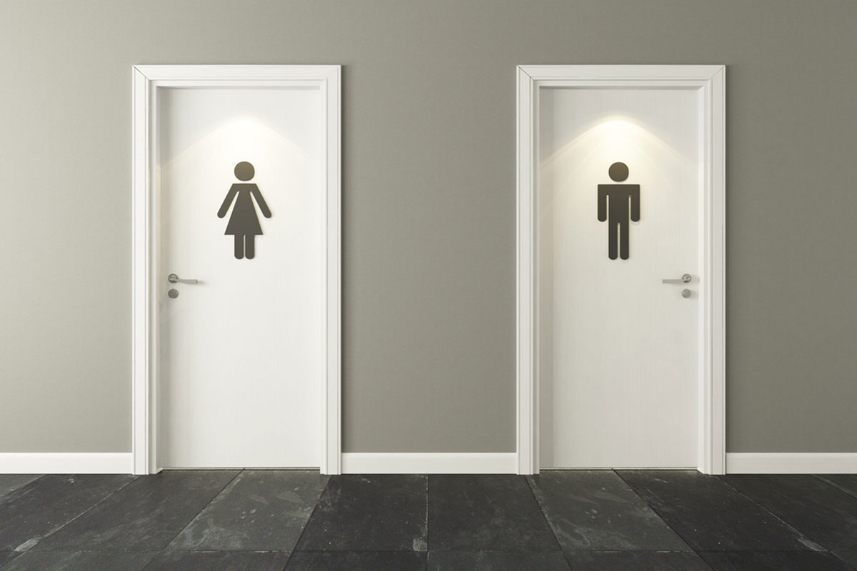 Bathroom doors