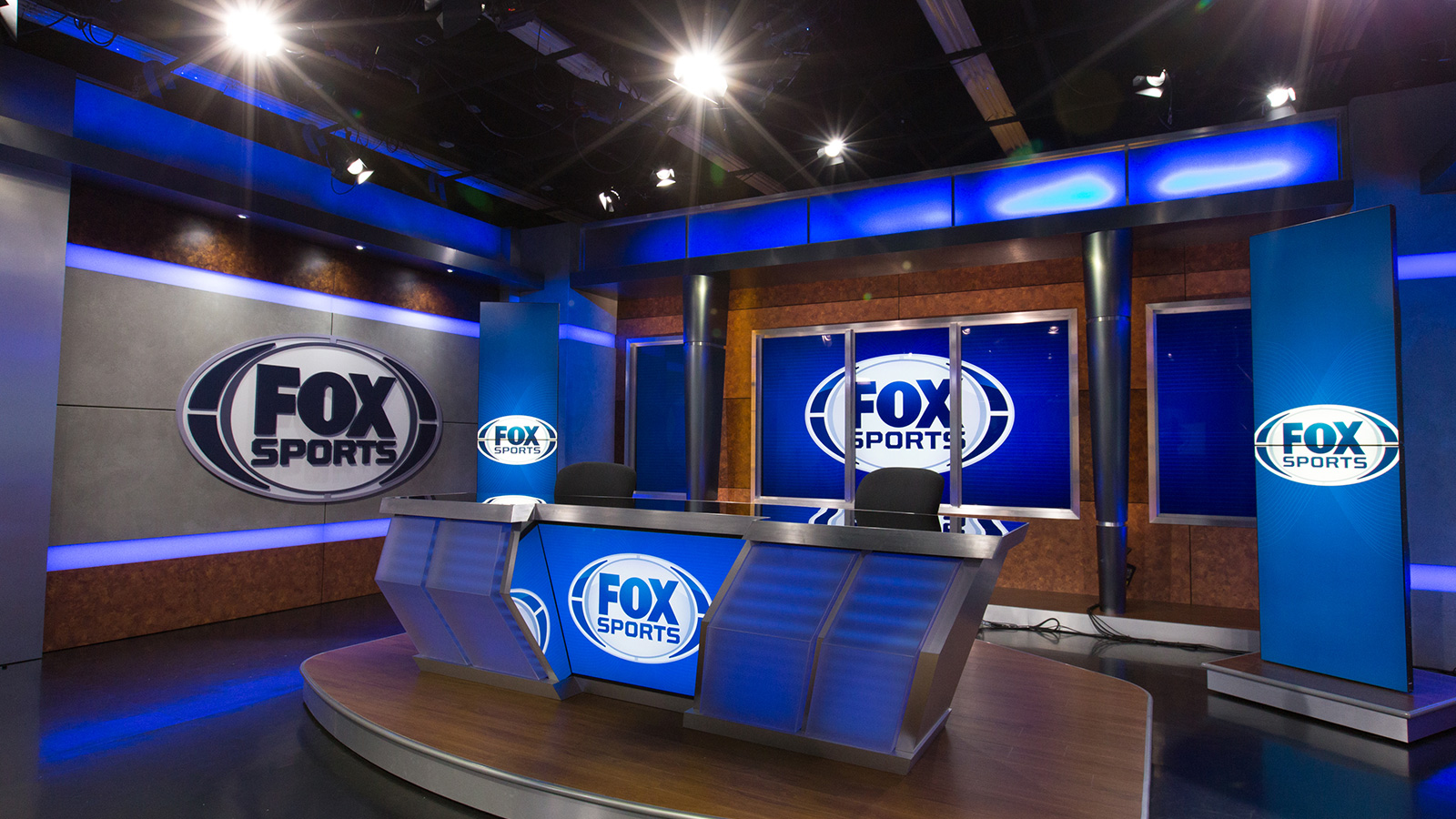 The Fox Sports studio
